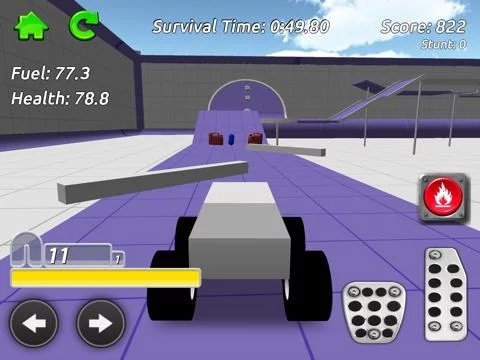 Изображение игры: Stunt Monster Truck Simulator