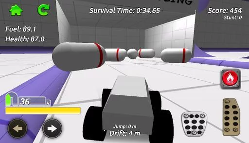 Изображение игры: Stunt Monster Truck Simulator