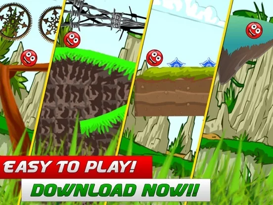 Изображение игры: Red Ball Adventure 2018