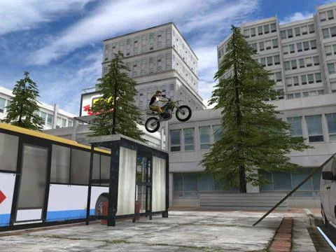 Изображение игры: Stunt Bike 3D