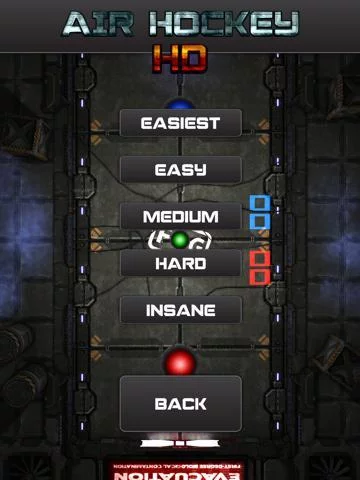 Изображение игры: Air Hockey HD