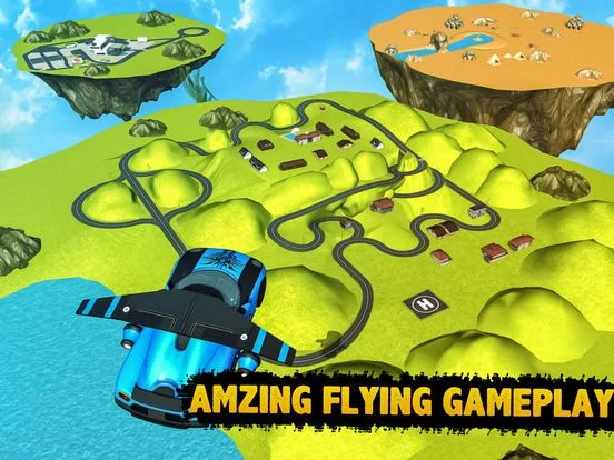 Изображение игры: Real Driver of Flying Truck Parking Reloaded