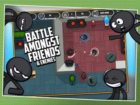 Изображение игры: Stickman Fighting Online Battle