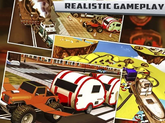 Изображение игры: Real Driver of Flying Truck Parking Reloaded