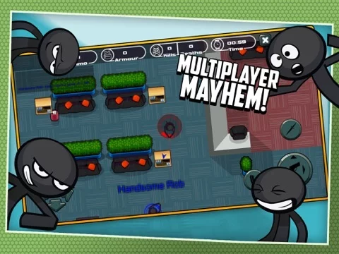 Изображение игры: Stickman Fighting Online Battle
