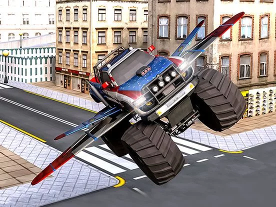 Изображение игры: Flying MMX Truck Simulator