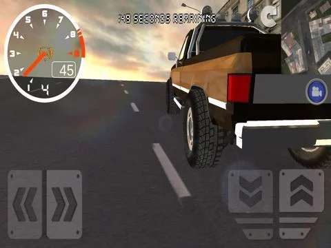Изображение игры: Pickup Truck City Driving Sim