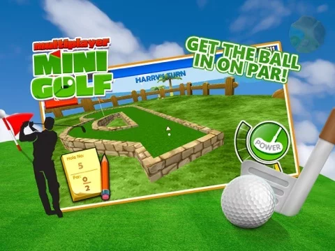 Изображение игры: Multiplayer Mini Golf