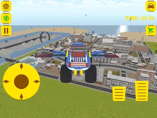 Изображение игры: Flying MMX Truck Simulator
