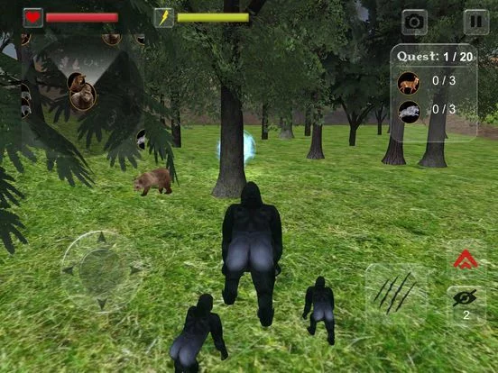 Изображение игры: Crazy Monkey Quest Fighting Simulator