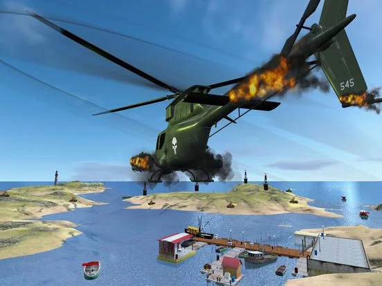 Изображение игры: Pacific Gunship Strike 3D