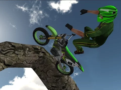 Изображение игры: Dirt Bike Adventure