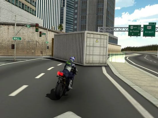 Изображение игры: Street Motorbike Rider 3D