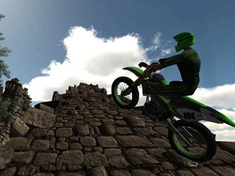 Изображение игры: Dirt Bike Adventure