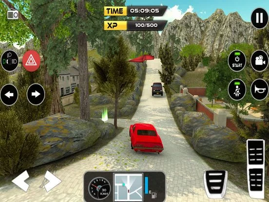 Изображение игры: Classic Car Driving & Parking