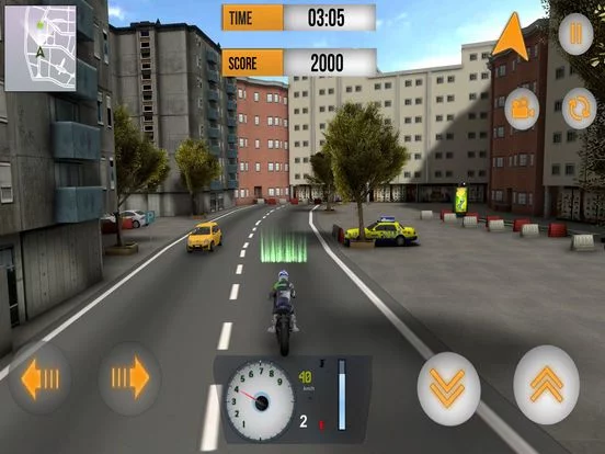 Изображение игры: Street Motorbike Rider 3D