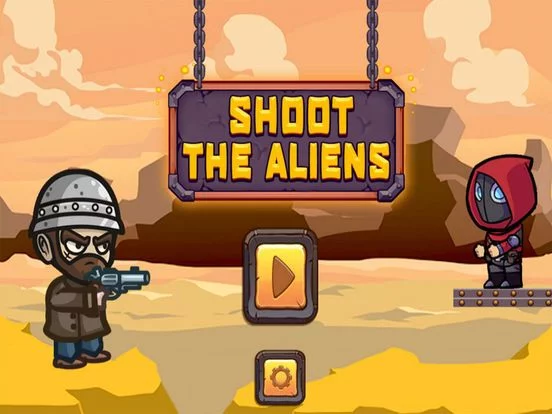 Изображение игры: Shoot The Aliens