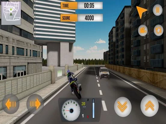 Изображение игры: Street Motorbike Rider 3D