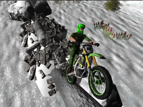 Изображение игры: Dirt Bike Adventure