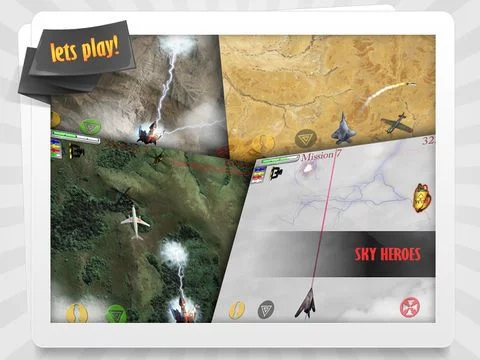 Изображение игры: Sky Heroes HD Free
