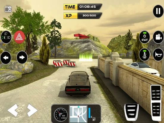 Изображение игры: Classic Car Driving & Parking