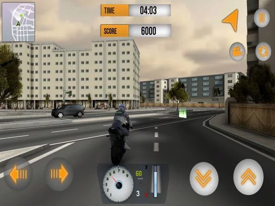 Изображение игры: Street Motorbike Rider 3D