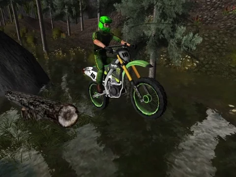 Изображение игры: Dirt Bike Adventure