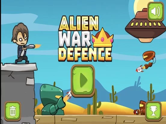Изображение игры: Alien War Defence