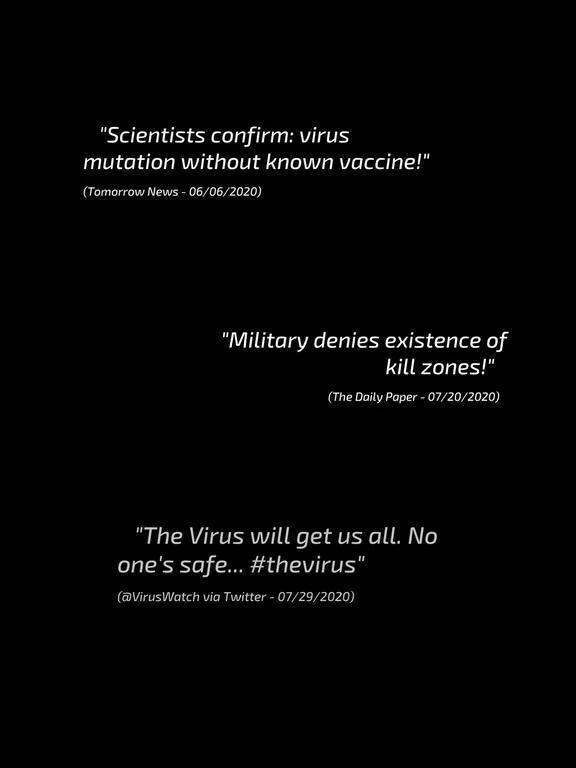 Изображение игры: The Virus: Cry for Help