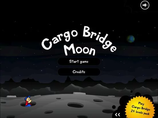Изображение игры: Cargo Bridge Moon HD