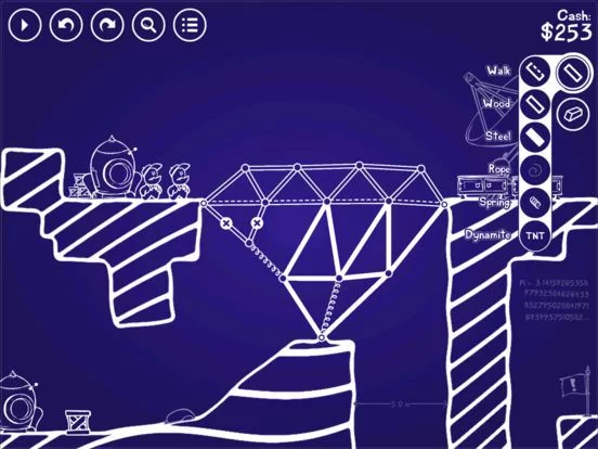Изображение игры: Cargo Bridge Moon HD