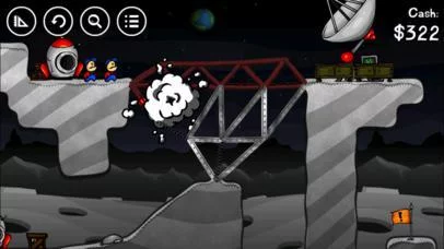 Изображение игры: Cargo Bridge Moon