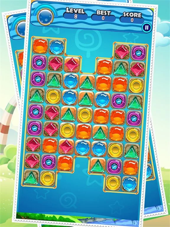 Изображение игры: Super Jewel Star Blast Legend