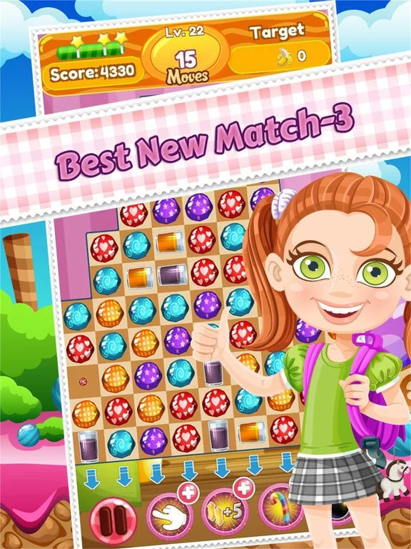 Изображение игры: Sweet Sugar Ball Fruit Juice Splash