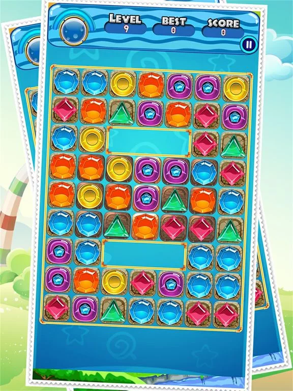 Изображение игры: Super Jewel Star Blast Legend