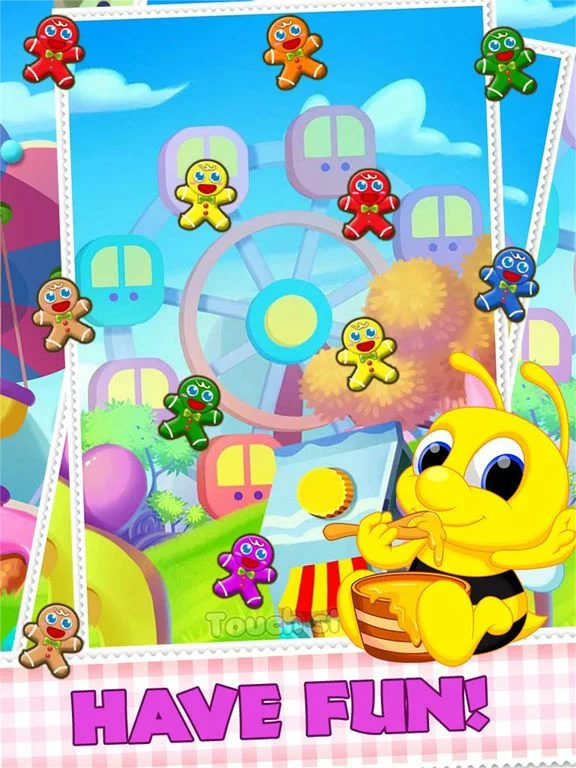 Изображение игры: Sweet Yummy And Cookie Dessert Match 3 Puzzle