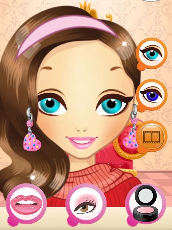 Изображение игры: My Little Star Girls Make Up And Spa Beauty Salon