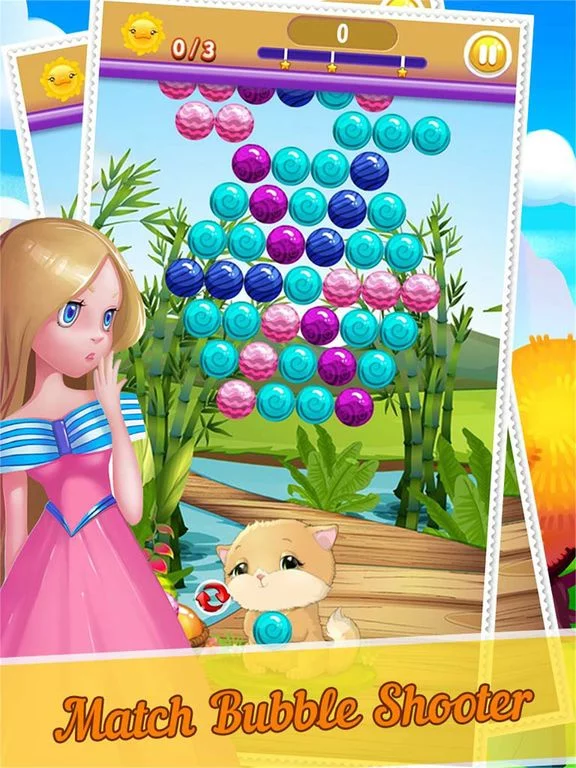 Изображение игры: Amazing Bubble Pet Go Adventure - Pop And Rescue Puzzle Shooter Games