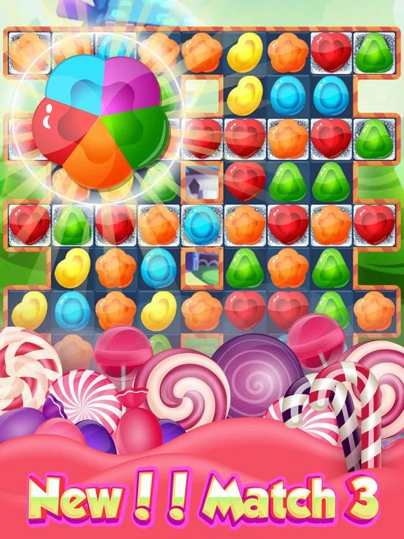 Изображение игры: Super Charming Lollipop Perfect Match 3 Sugar Land