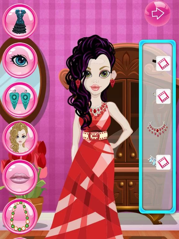 Изображение игры: Fashion Girls Dress Up Top Model Styling Makeover