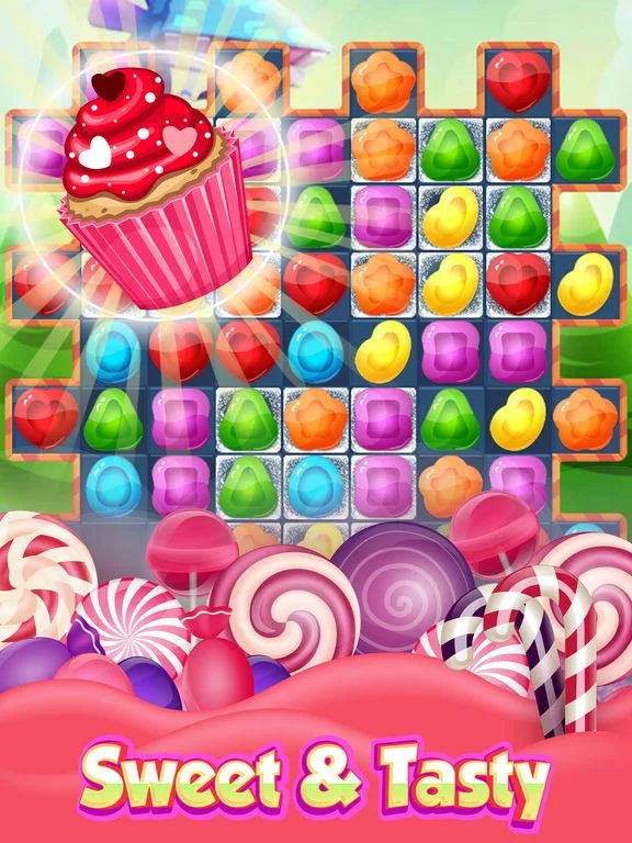 Изображение игры: Super Charming Lollipop Perfect Match 3 Sugar Land