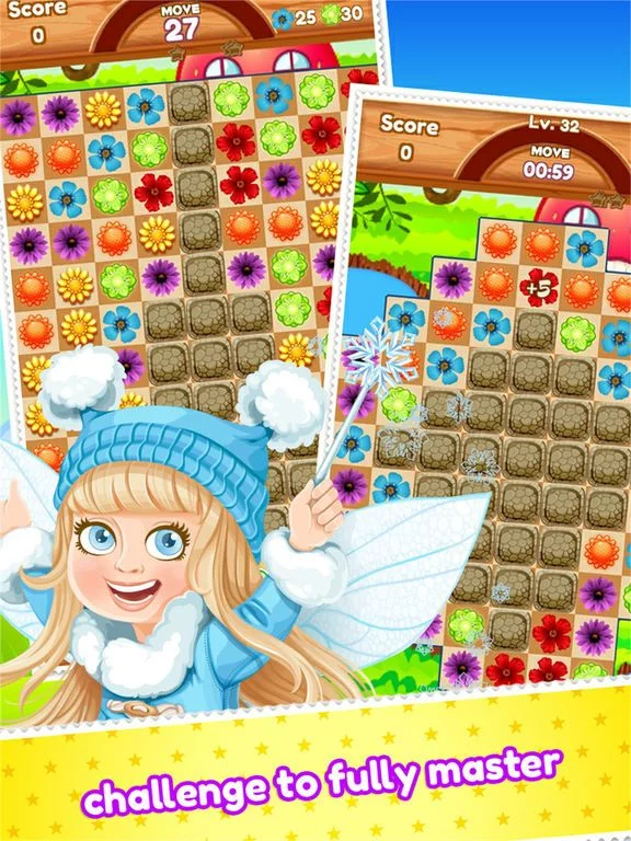 Изображение игры: Blossom Garden Crush Paradise