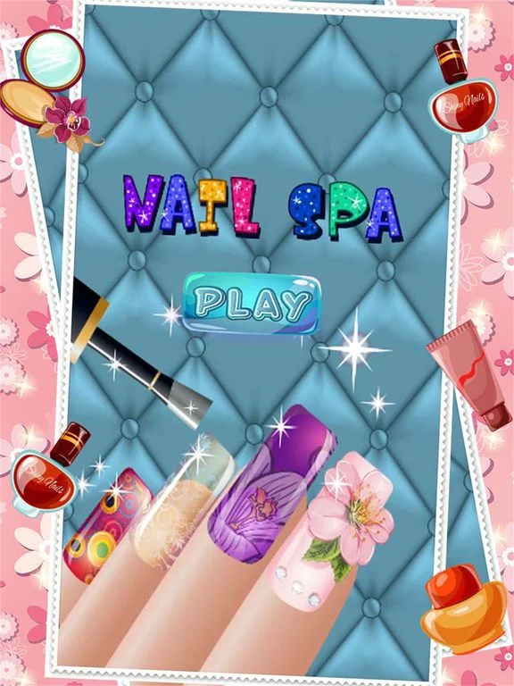 Изображение игры: Fashion Nail Salon And Beauty Spa Games For Girls - Princess Manicure Makeover Design And Dress Up