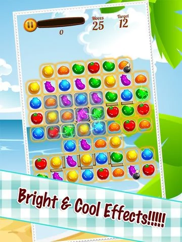 Изображение игры: Fruit Land Match3 Summer Splash