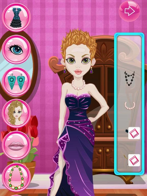Изображение игры: Fashion Girls Dress Up Top Model Styling Makeover