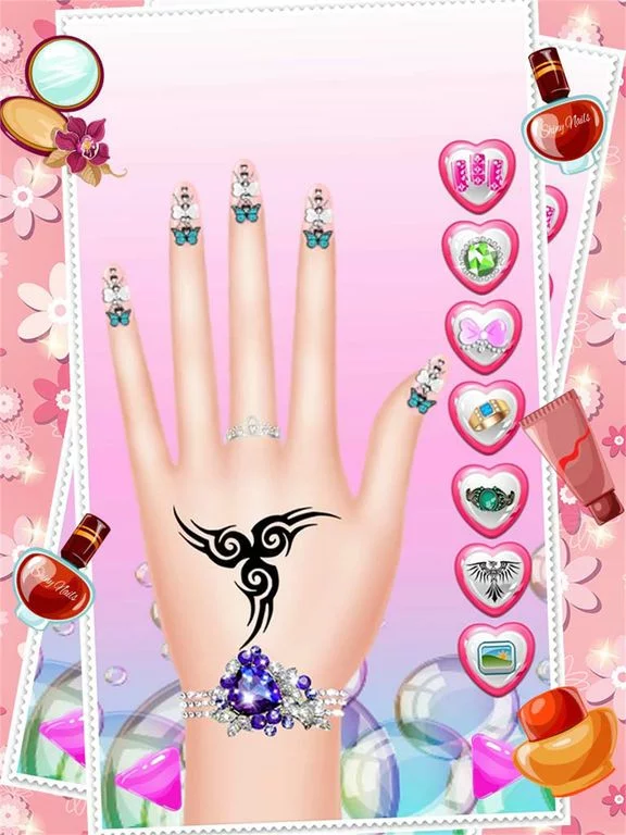 Изображение игры: Fashion Nail Salon And Beauty Spa Games For Girls - Princess Manicure Makeover Design And Dress Up