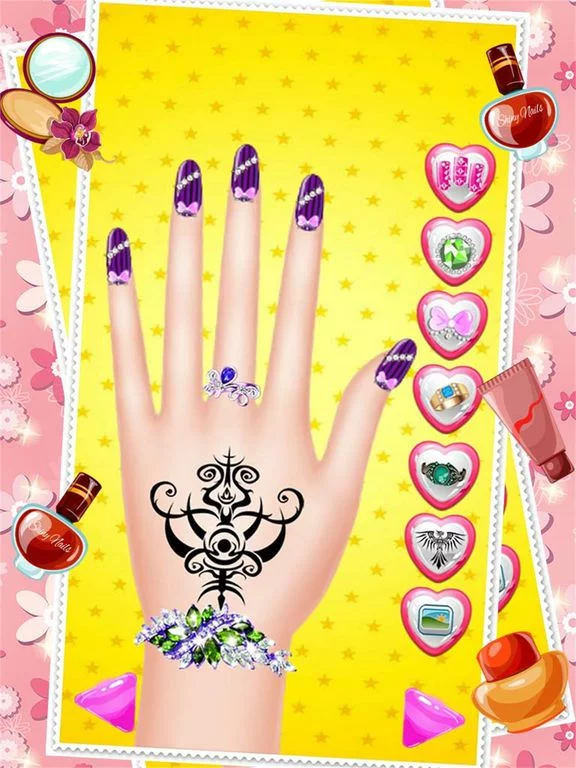 Изображение игры: Fashion Nail Salon And Beauty Spa Games For Girls - Princess Manicure Makeover Design And Dress Up