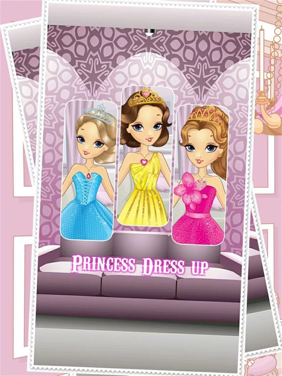 Изображение игры: Princess Fashion Dress Up Party Power Star Story Make Me Style