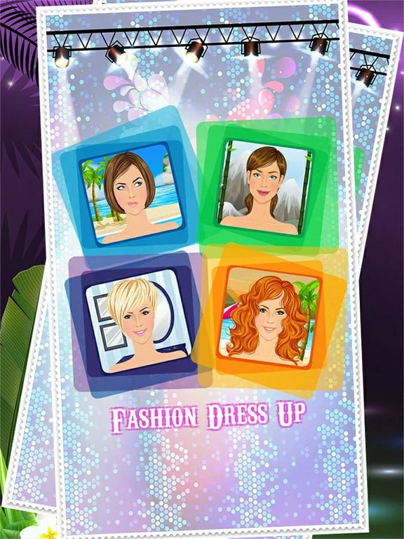 Изображение игры: Beauty Girls Dress Me Up Summer Collection - Fashion Model And Makeover