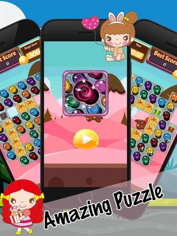Изображение игры: Lollipops Splash Dash Mania